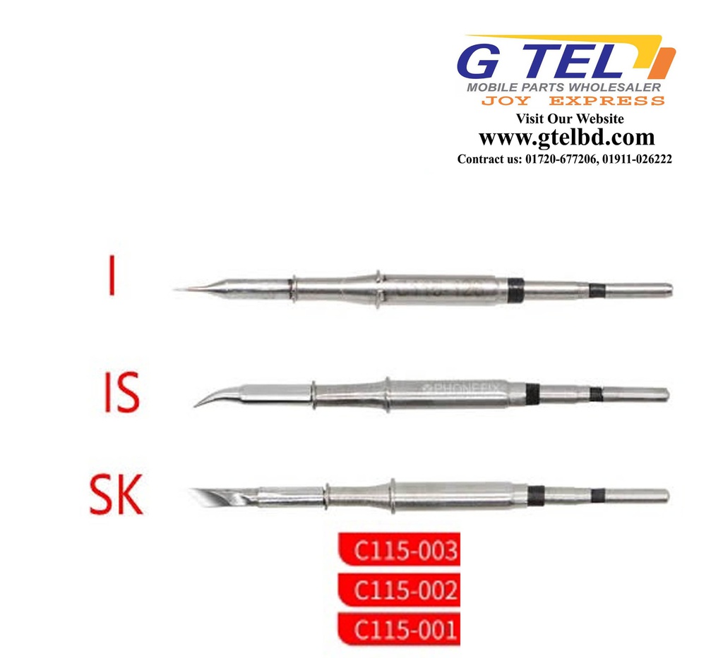 JBC soldering iron tip c115 G TEL Joy express